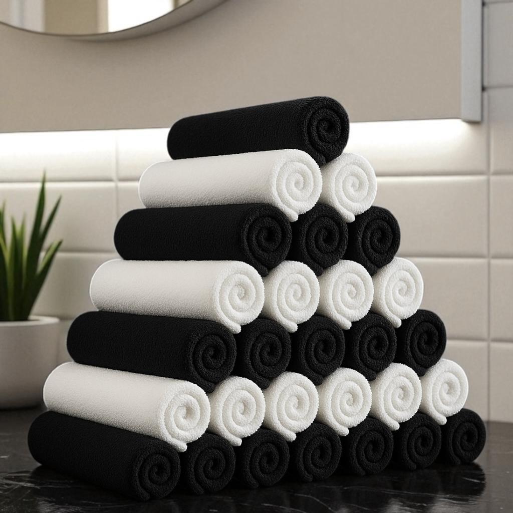 Kit 6 Toalhas de Rosto para Salão Grossas Trip 40cm x 70cm em Oferta na Shopee