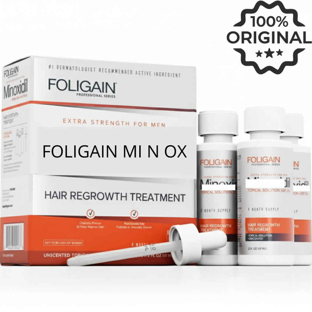 Tonico Capilar Foligain 03 Frascos