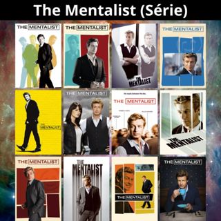 Placa Decorativa MDF (14x20cm ou 20x28cm) The Mentalist (Série) - Quadro Parede & Decoração em Oferta na Shopee