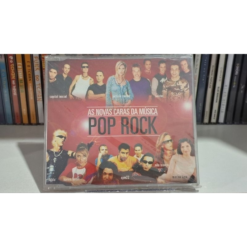 As Novas Caras Cd Músic Pop Rock-twister/cpm22/marina Lima  - coletânea