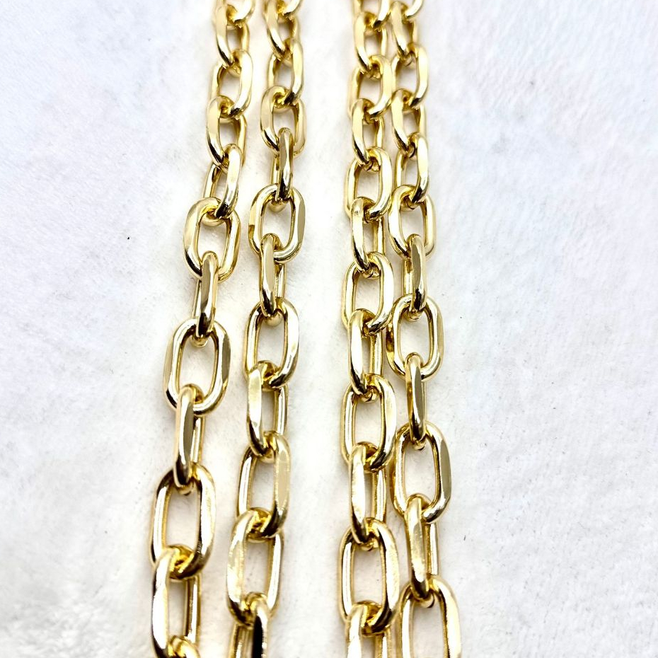 Corrente Para Bolsas e Artesanatos Grossa Com Charme e Resistência - Por Metro