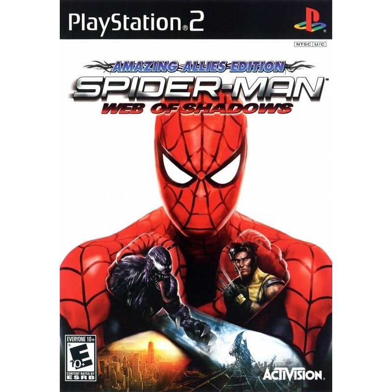 Spider Man Web of Shadow ps2