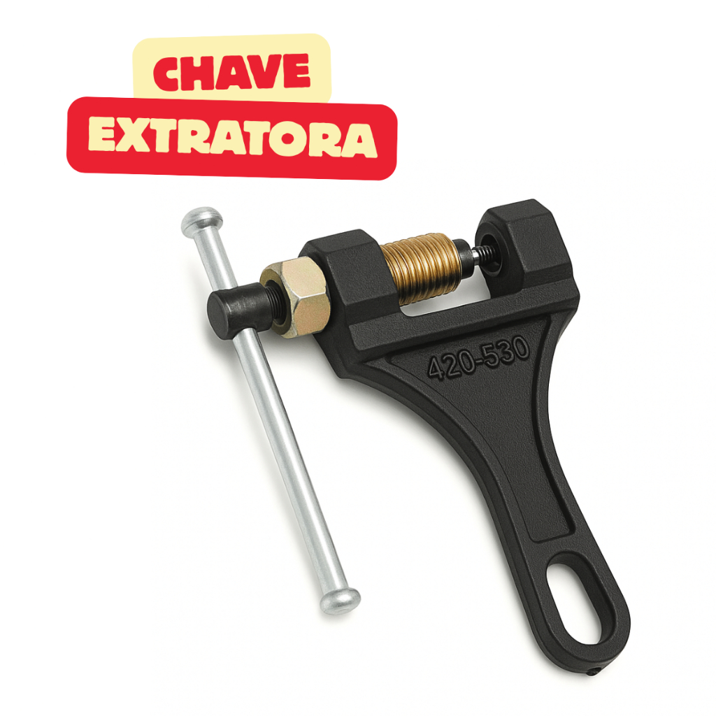 Chave Extrator Pino Corrente Moto Bike Mod Tamanho 420, 428, 520, 525, 530 em Oferta na Shopee