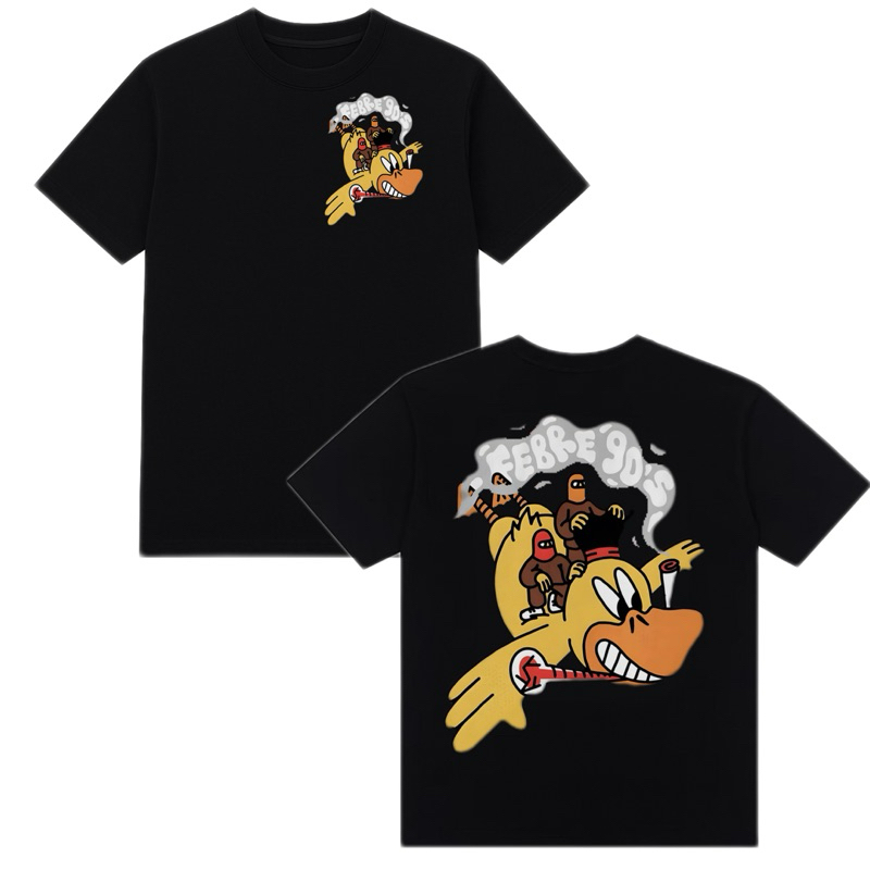 Camiseta Streetwear Oversized Estampada Estilosa Rap Hip Hop Pumapjl Febre90 Rap Rapper