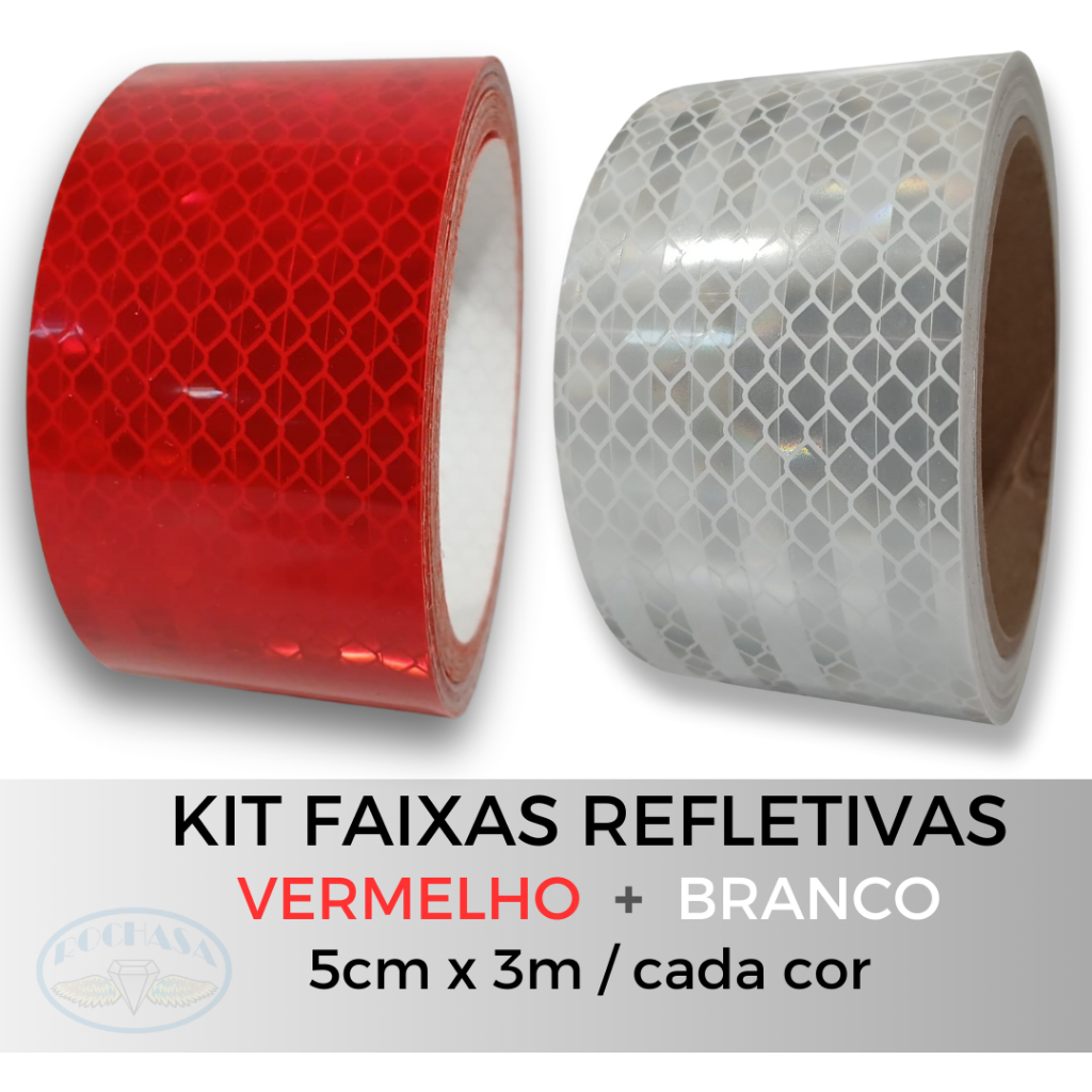 Branco 3m Faixa Refletiva Vermelho: Onde Comprar | BuscaProdutos