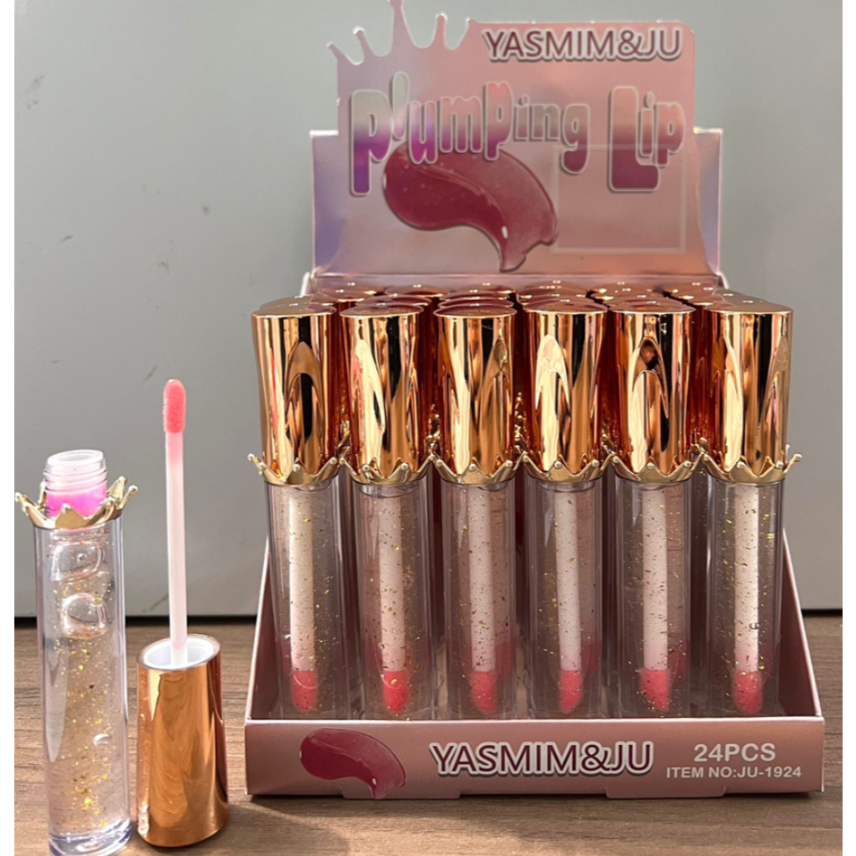 Box c/24 YASMIM&JU Lip Oil Gloss - JU-1928 Oferta especial