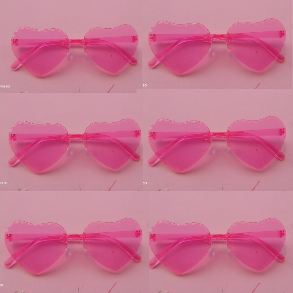 Óculos Infantil Menina Coração Rosa Lembrancinha Barb Óculos Rosa Menina em Oferta na Shopee