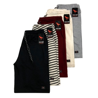 Kit 5 Bermudas Masculinas Moletom Grosso Lisas e Listradas Treino Academia em Oferta na Shopee