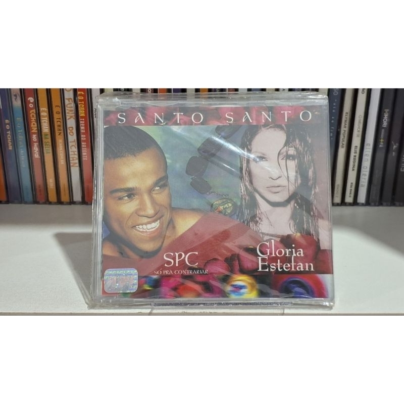 Alexandre Pires Spc & Gloria Estefan -cd Single Santo Santo - Limitado