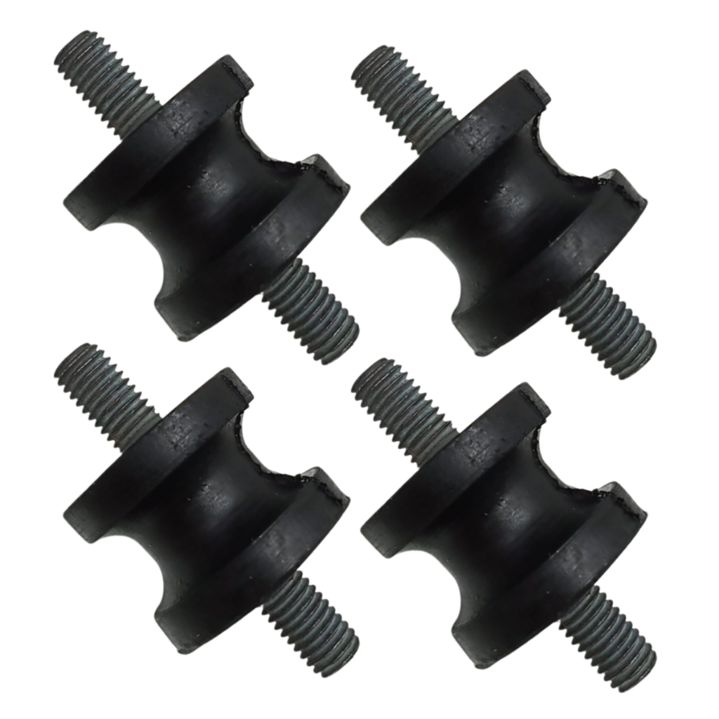 Kit 4 Coxim Borracha Escapamento CORCEL .../89 DEL REY 89/... PAMPA 82/97  pequena