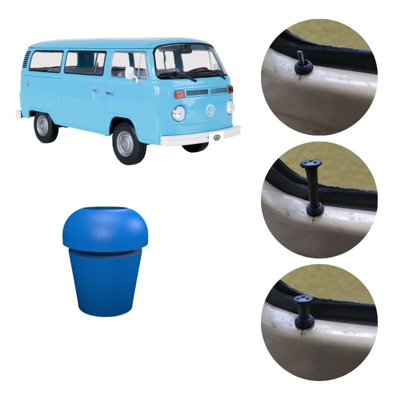 Ilhó de vedação do pino de trava da porta Kombi Clipper 1976-1989