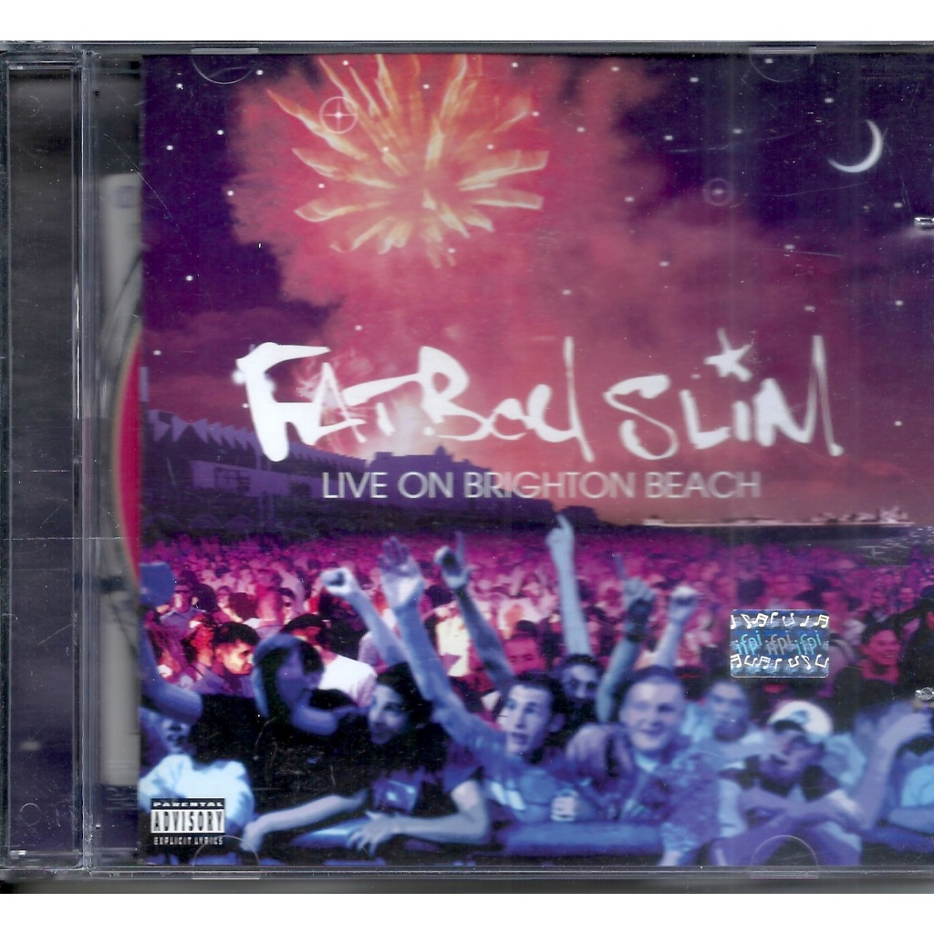 CD Fat Boy Slim - Live On Brighton Beach*Semi-novo*G10