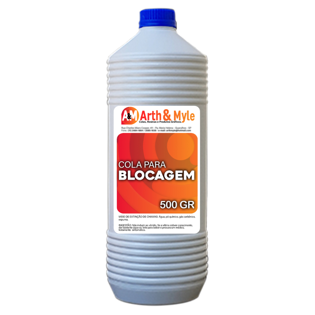 Cola Extra Para Blocagem Branca 500gr em Oferta na Shopee
