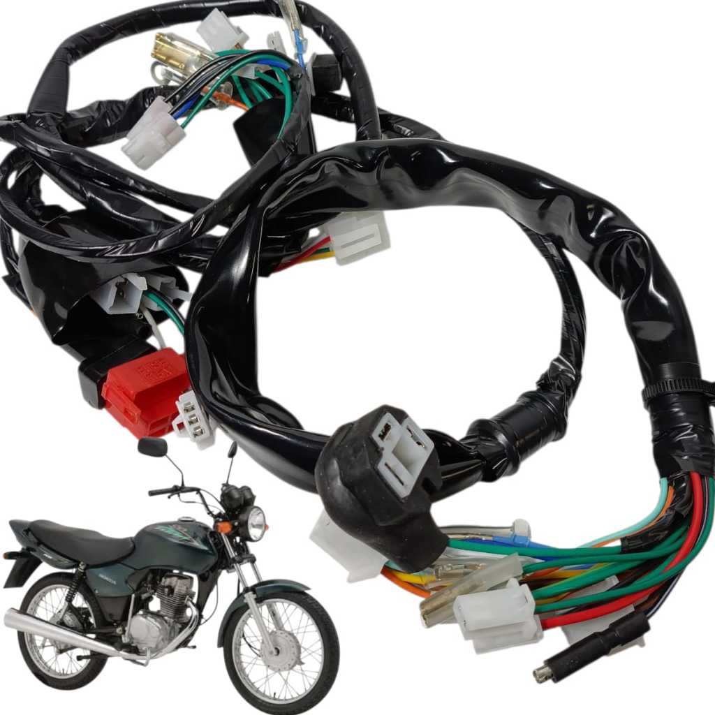 Chicote Fiação Principal Titan 125 Es 2000 2001 2002