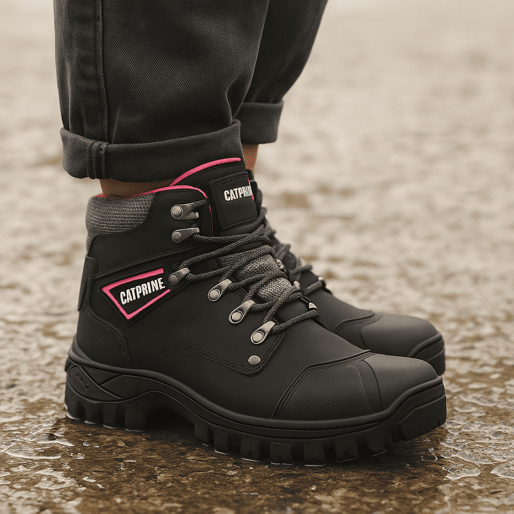 Bota Feminina Catpriime 100% Couro Nobre Com c.A 47751