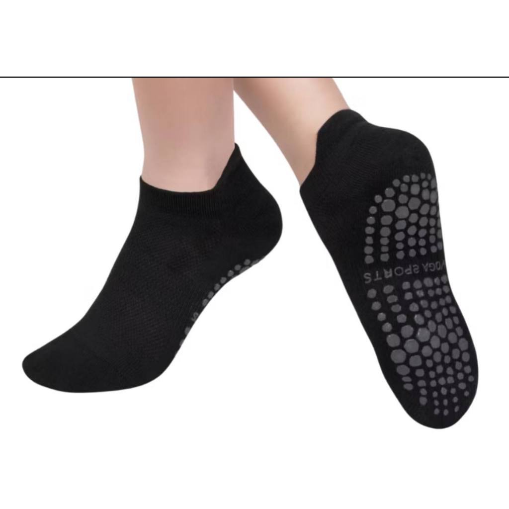 Kit Com 1 ou  2 Pares Meias Antiderrapantes Pilates  Yoga  Academia Conforto e Aderência Premium em Oferta na Shopee