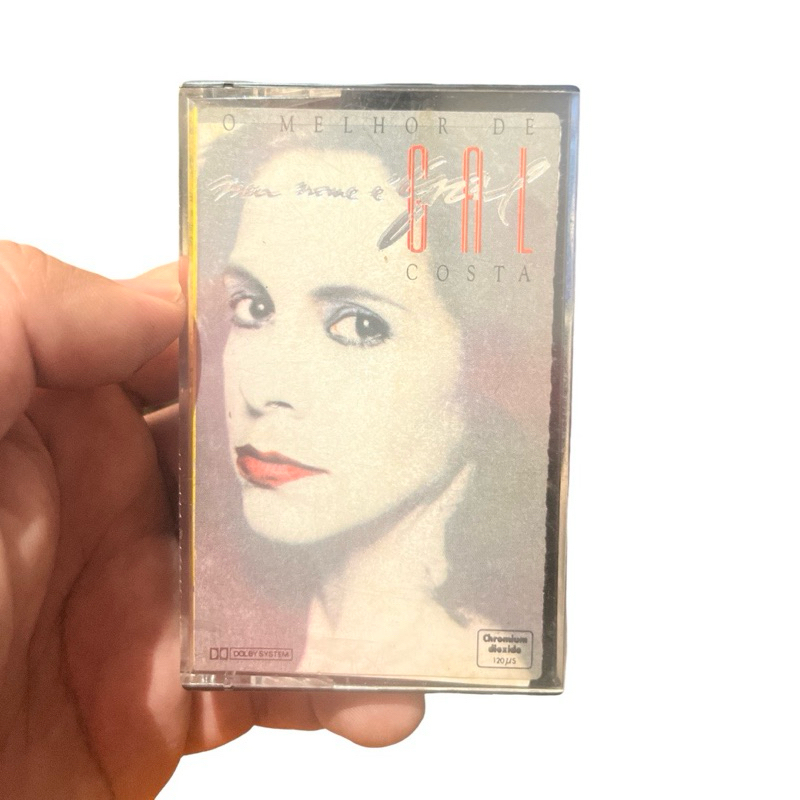 Fita Cassete Gal Costa – Meu Nome É Gal o Melhor de Gal Costa (Philips 1988)