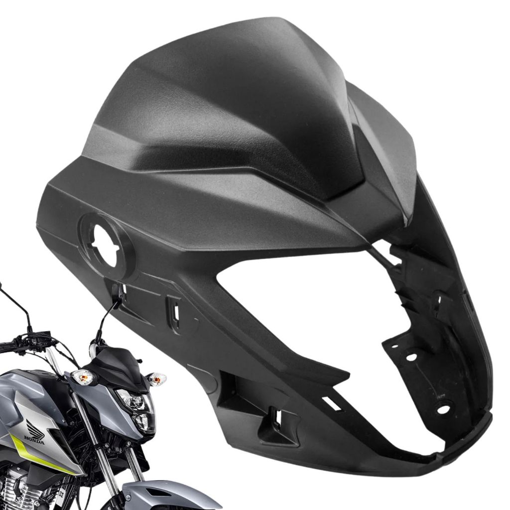 Carenagem Central Farol Fan 160 Titan 2025 Carcaça Mascara Moto