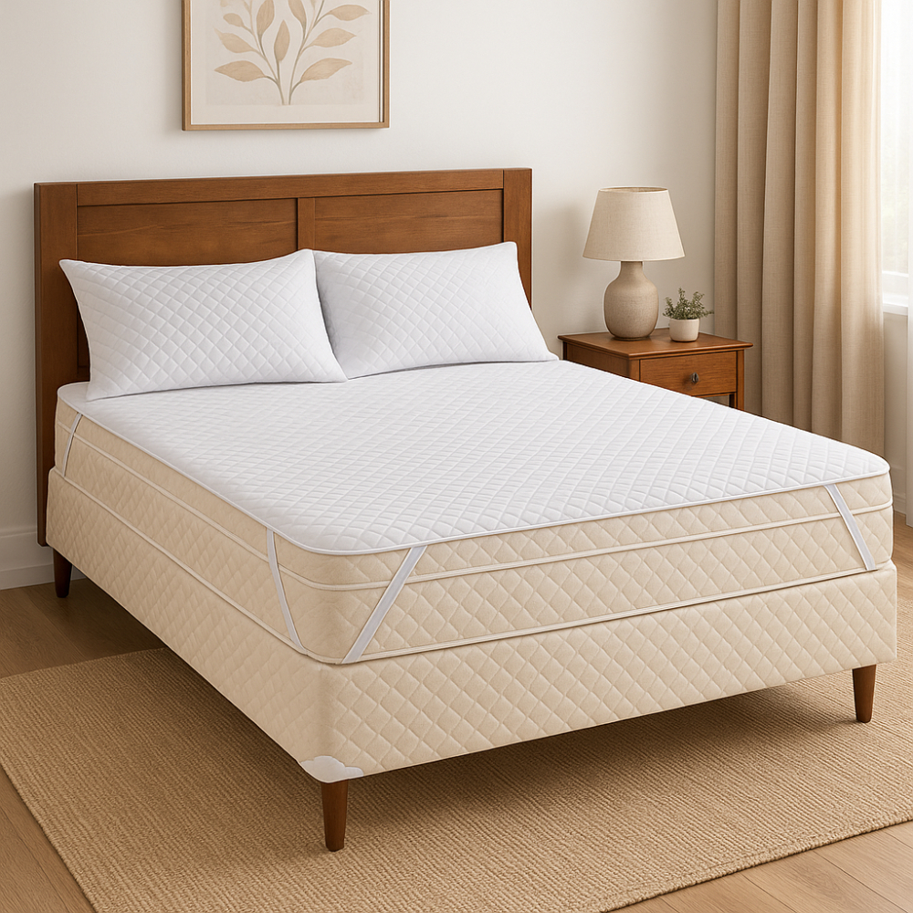 Protetor Capa Para Colchão Com Elastico Impermeável Matelado Protetor Casal, Solteiro, Queen