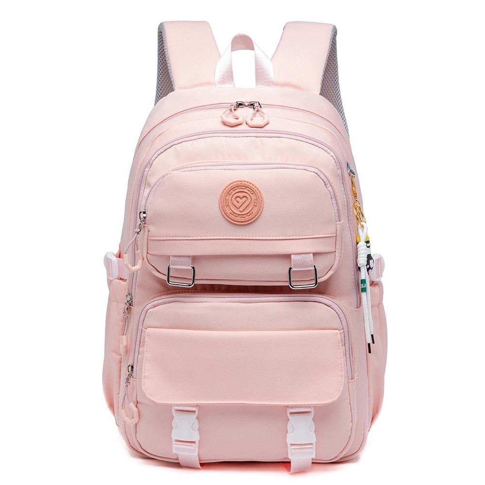Mochila Juvenil Espaçosa Feminina Resistente Escolar Passeio