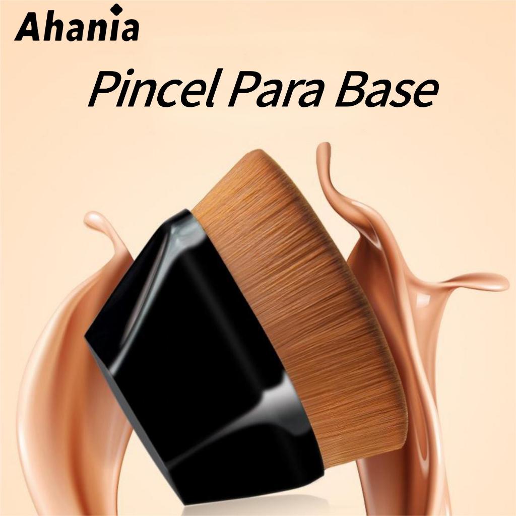 Ahania Pincel Hexágonal Para Base Liquida Para BB Cream Blush Facial Profissional
