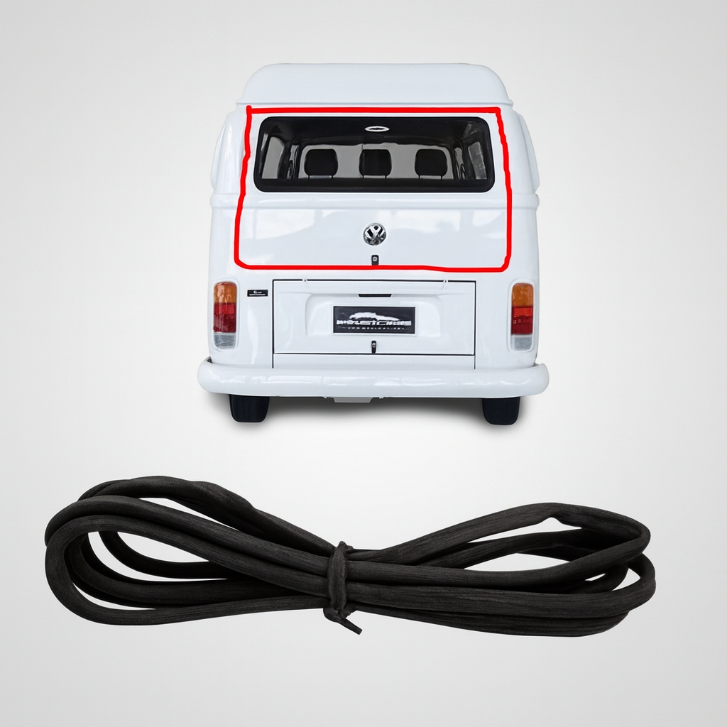 Borracha Tampa Traseira Porta Malas Kombi Carat 1998 A 2013 em Oferta na Shopee