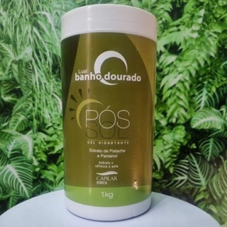 Pós Sol Pistache 1kg Gel hidratante em Oferta na Shopee