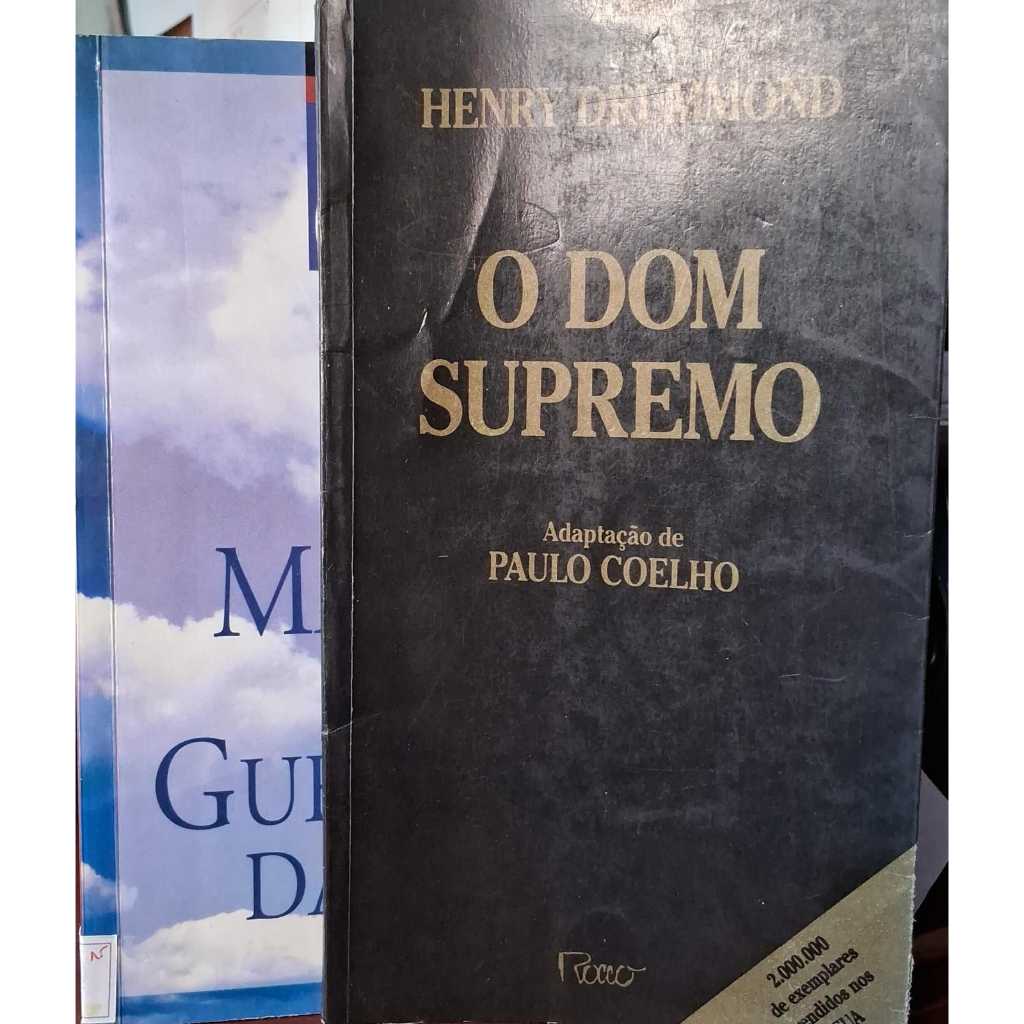 Livros O Dom Supremo & O Manual do Guerreiro Luz; Paulo Coelho