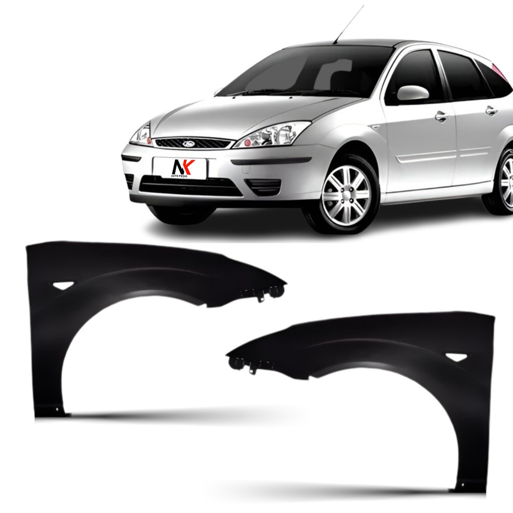 Paralama Dianteiro Focus 98 99 00 A 2008 Com Furo Esquerdo