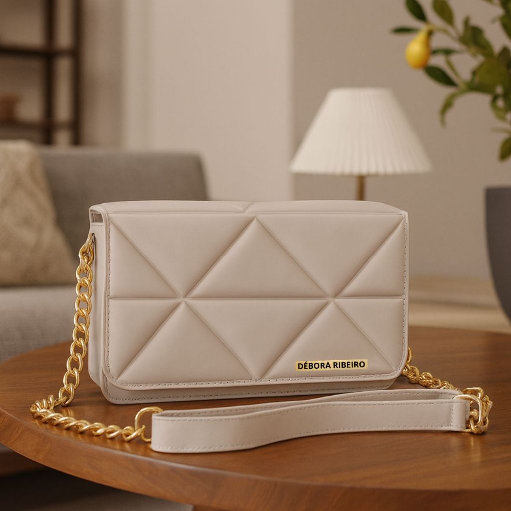 Bolsa Tiracolo Feminina Pequena Estilosa Alça Corrente Tendência Qualidade Premium em Oferta na Shopee