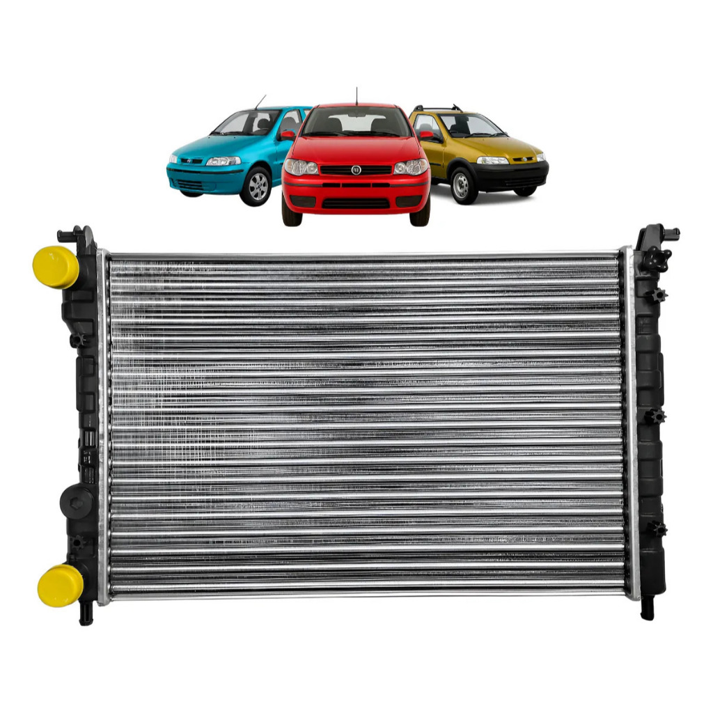 Radiador Palio / Siena/ Strada 1996 1997 1998 1999 2000 2001 Com Ou Sem Ar em Oferta na Shopee