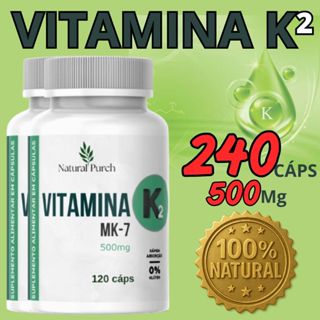 Vitamina K2 100% Original 500MG 120 Capsulas em Oferta na Shopee