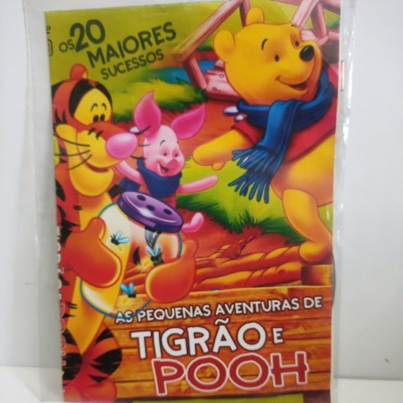 dvd tigrão e pooh os 20 maiores sucessos