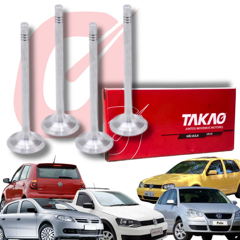 Válvula Escape Vw Ea111 Gol, Golf, Voyage, Spacefox 1.6 8v Takao