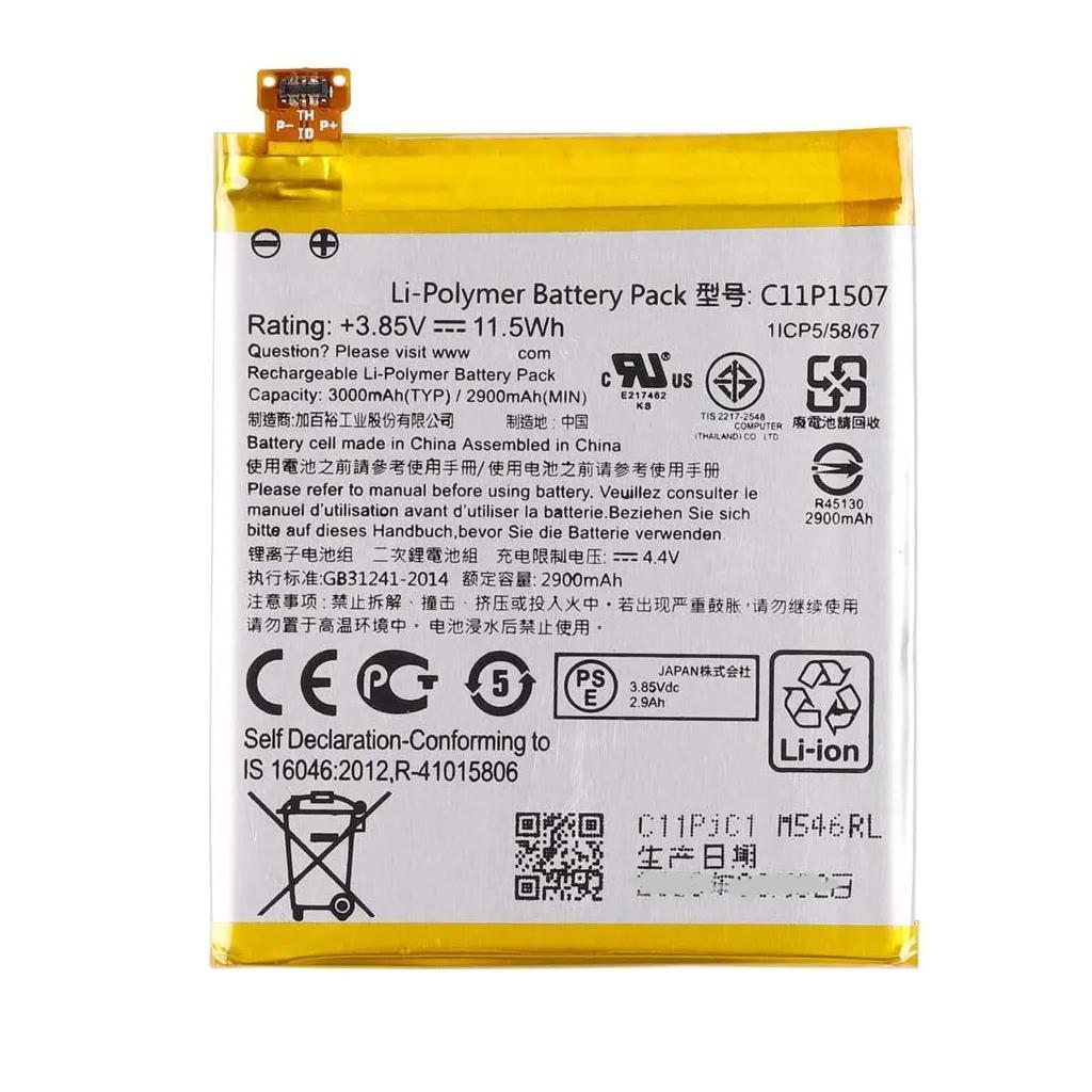 Bate-ira C11P1507 Compatível Zenf Live Zx551 Zx550 Zx551ml Z00xsb 3000mAh