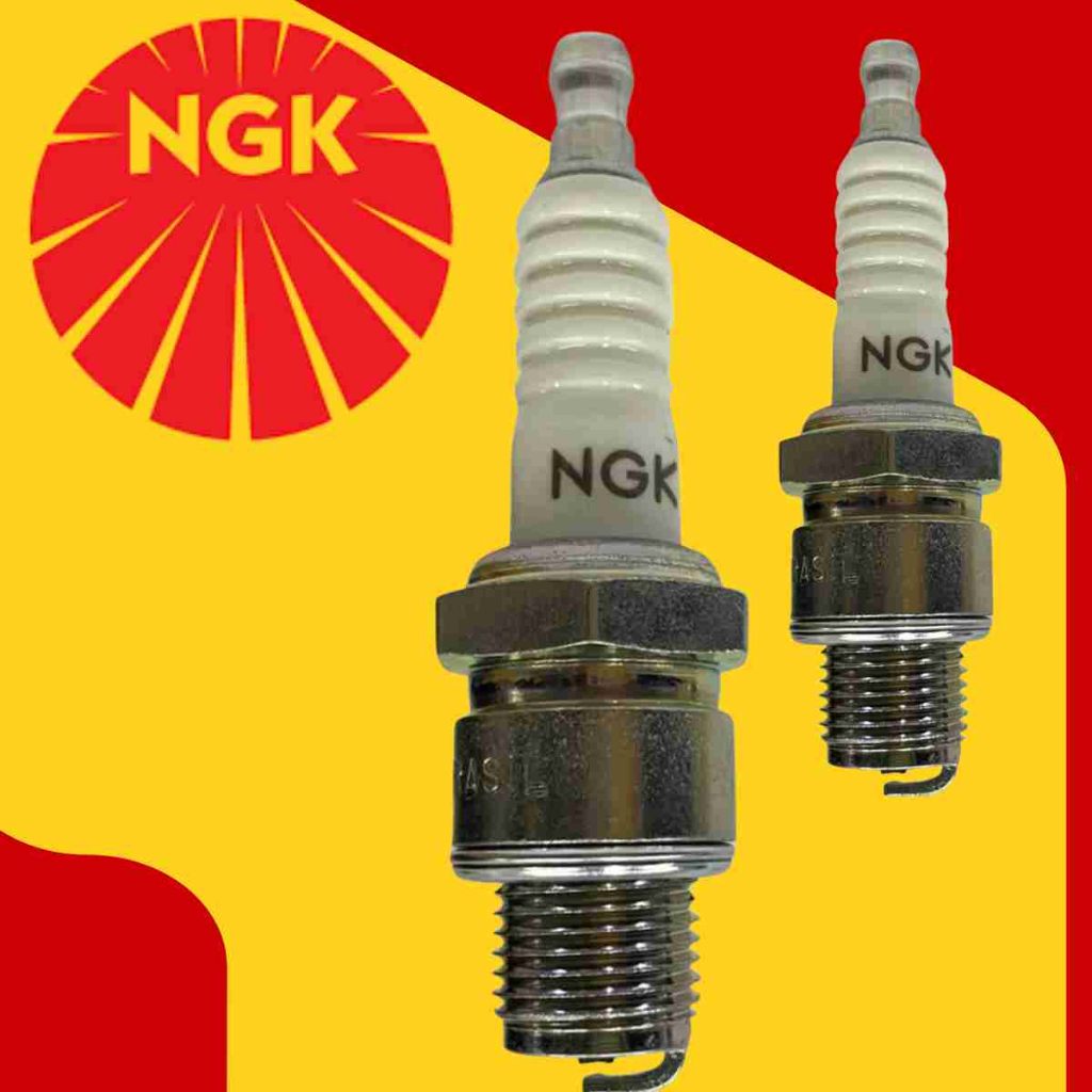 Par Vela Ignição Niquel Ngk 5110 B7hs Motor Popa Estacionario Mercury Yamaha Johnson Mobilet Caloi em Oferta na Shopee