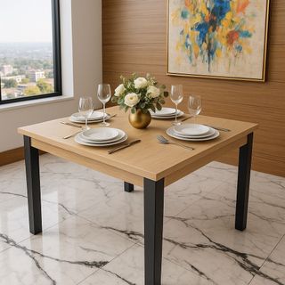 Mesa Retangular Para Cozinha 4 lugares 90x90