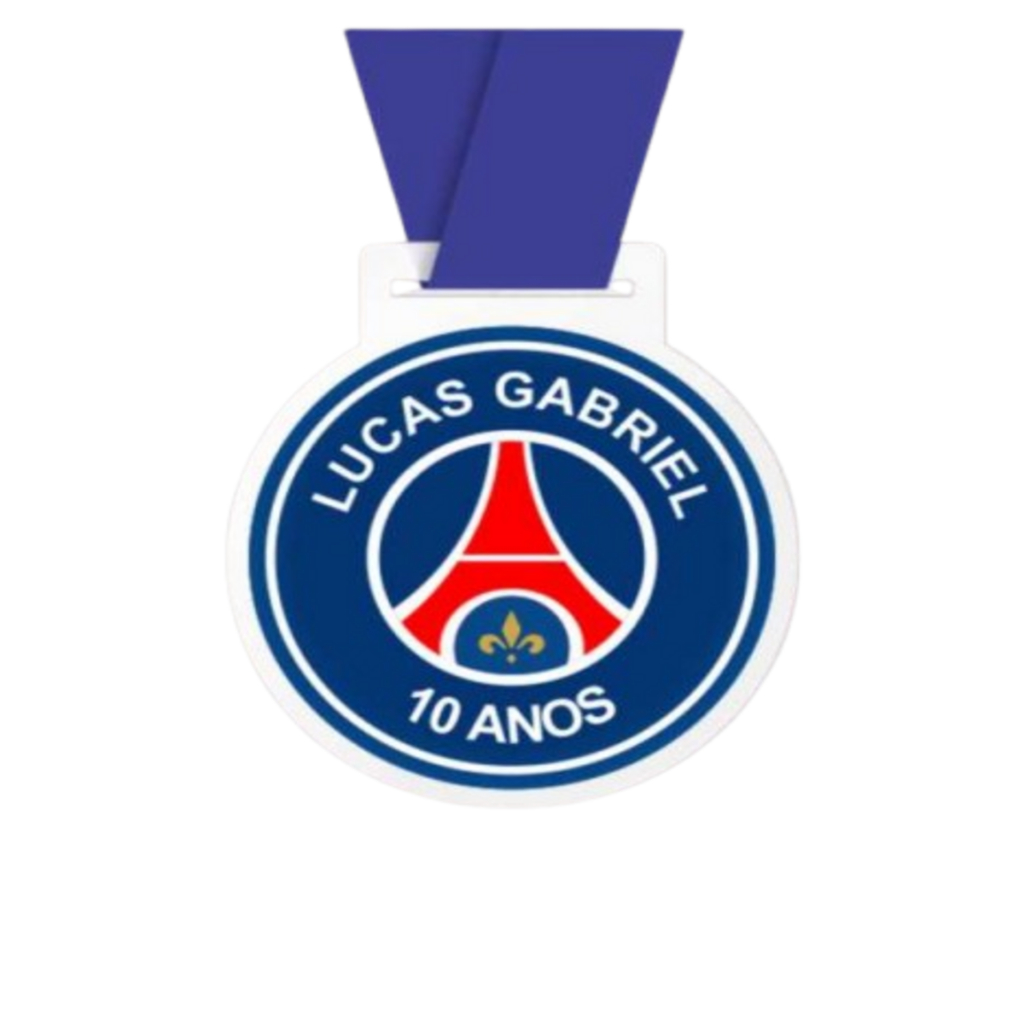 Kit Medalhas Personalizadas Para Aniversario Festa Já Personalizada 5cM em Oferta na Shopee