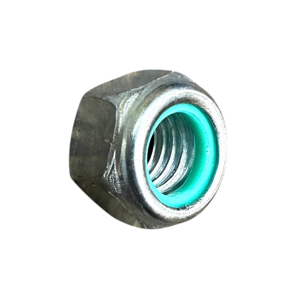 Porca 1/2 Sextavada Bsw 12 fios Nylon Autotravante Parlock - 100 Pçs