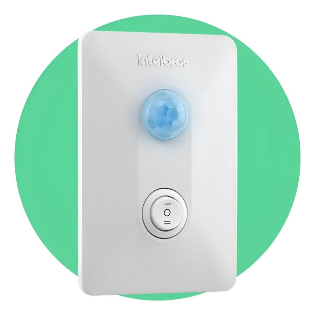Sensor De Presença Para Iluminação Intelbras Espi 180 E+ Branco 01 und  ALTA QUALIDADE