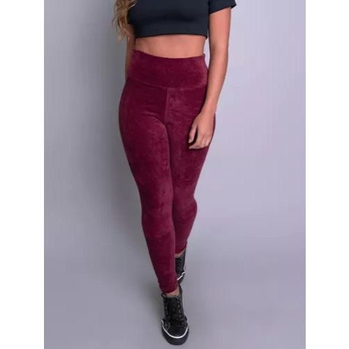 Calça Feminina K2B Cotelê Veludo Conforto Inverno Canelada Frio