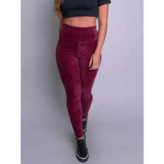 Calça Feminina K2B Cotelê Veludo Conforto Inverno Canelada Frio