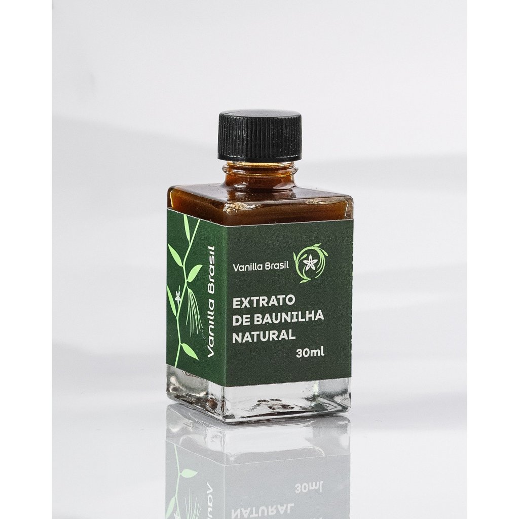 Extrato de Baunilha Natural Concentrado Especial Culinária Confeitaria Doceria Vanilla Brasil 30ml em Oferta na Shopee