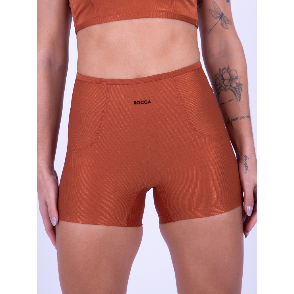 Short Feminino de Poliamida Forma Fit em Oferta na Shopee
