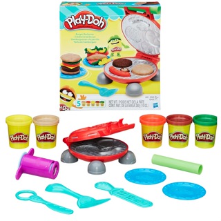 Massinha Play Doh Festa do Hambúrguer - Hasbro B5521 em Oferta na Shopee