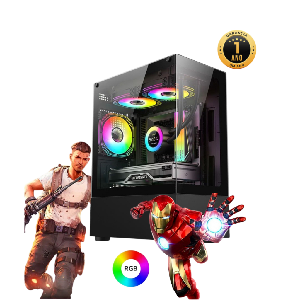 Pc Gamer barato intel core i7 /16GB/SSD 1TB/ WI-FI/ FONTE + GARANTIA DE 1 ANO