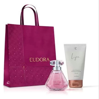 Eudora Kit Presente Lyra Eudora Desodorante colônia 75ml + Loção Corporal 150ml em Oferta na Shopee