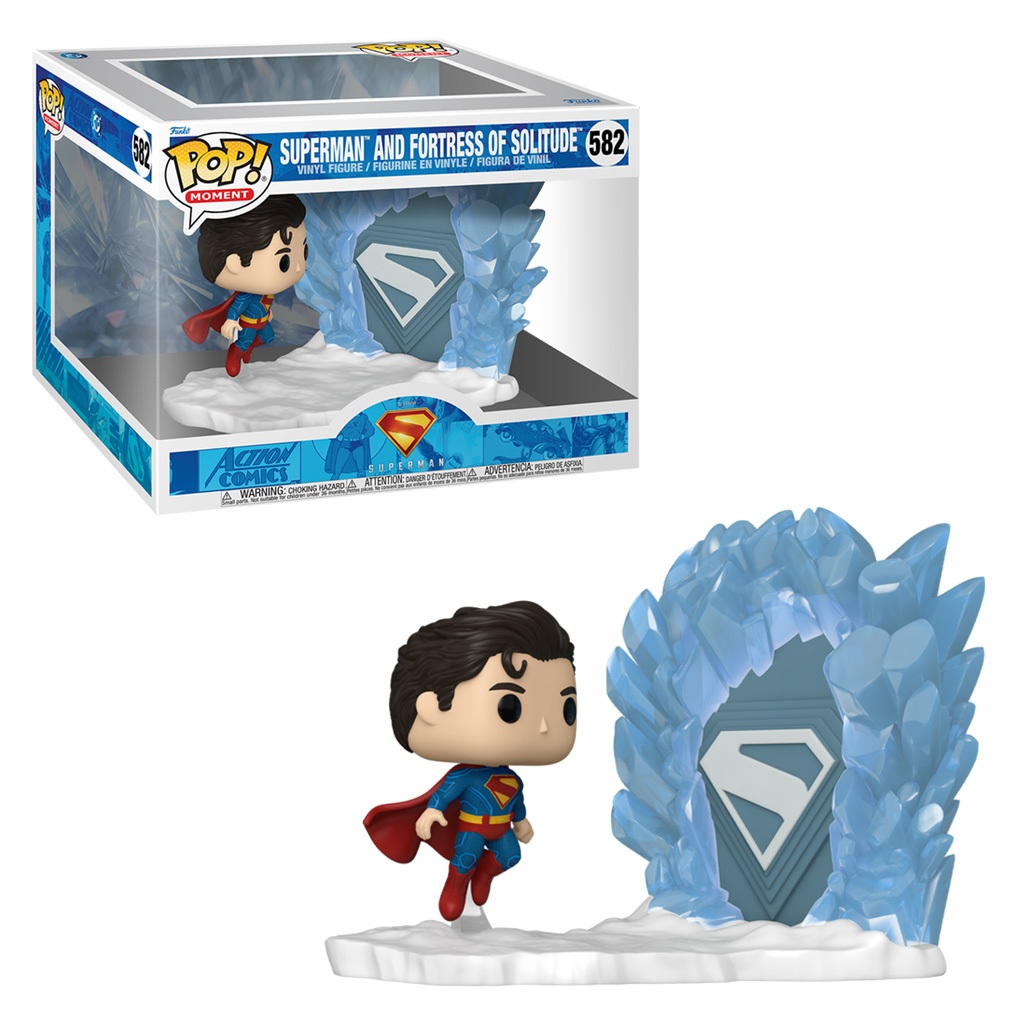FUNKO POP SUPERMAN 2025 *MOMENT* 582 NOVO ORIGINAL