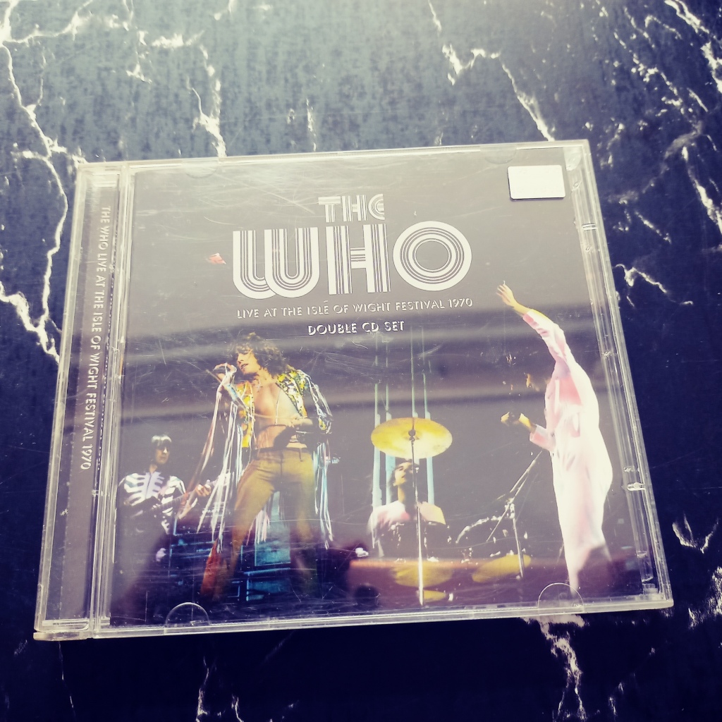 THE WHO ( LIVE AT THE ISLE OF WIGHT FESTIVAL 1970 ) CD DUPLO RARO