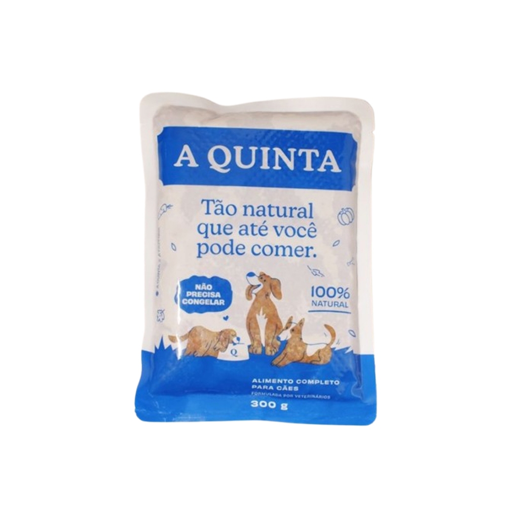 Ração Natural A Quinta Risoto Suino Com Abobora P - Cãe 300g em Oferta na Shopee